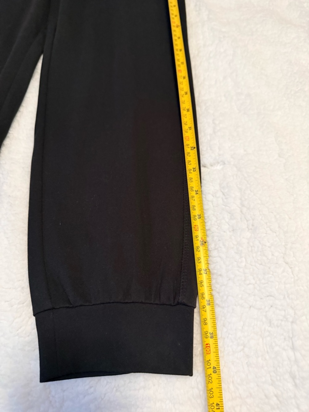 DSG Women’s Black High-Rise Performance Joggers with Cuffed Ankles Size M - Picture 6 of 8